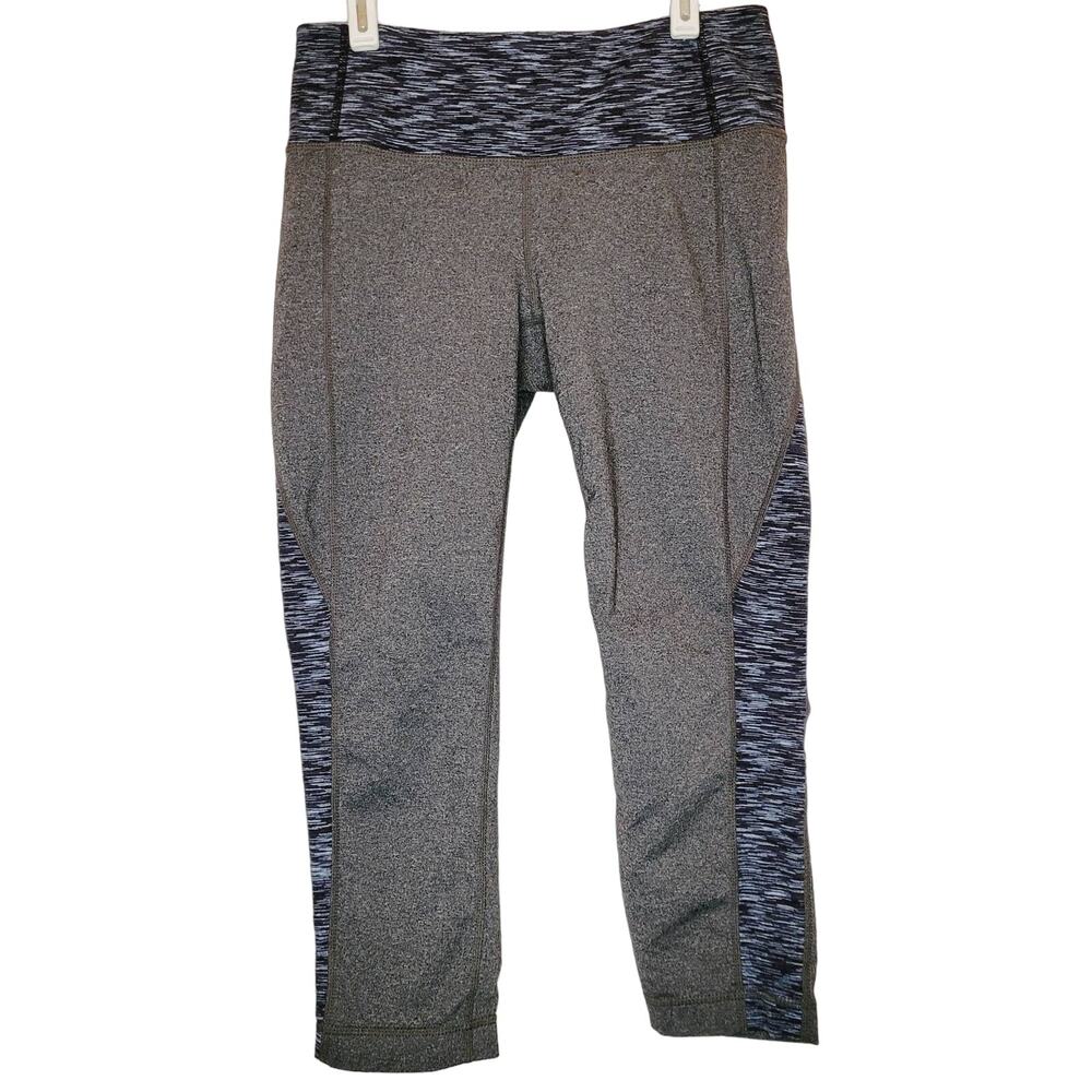 Athleta womens Splits Revelation grey capri athletic leggings size Small
